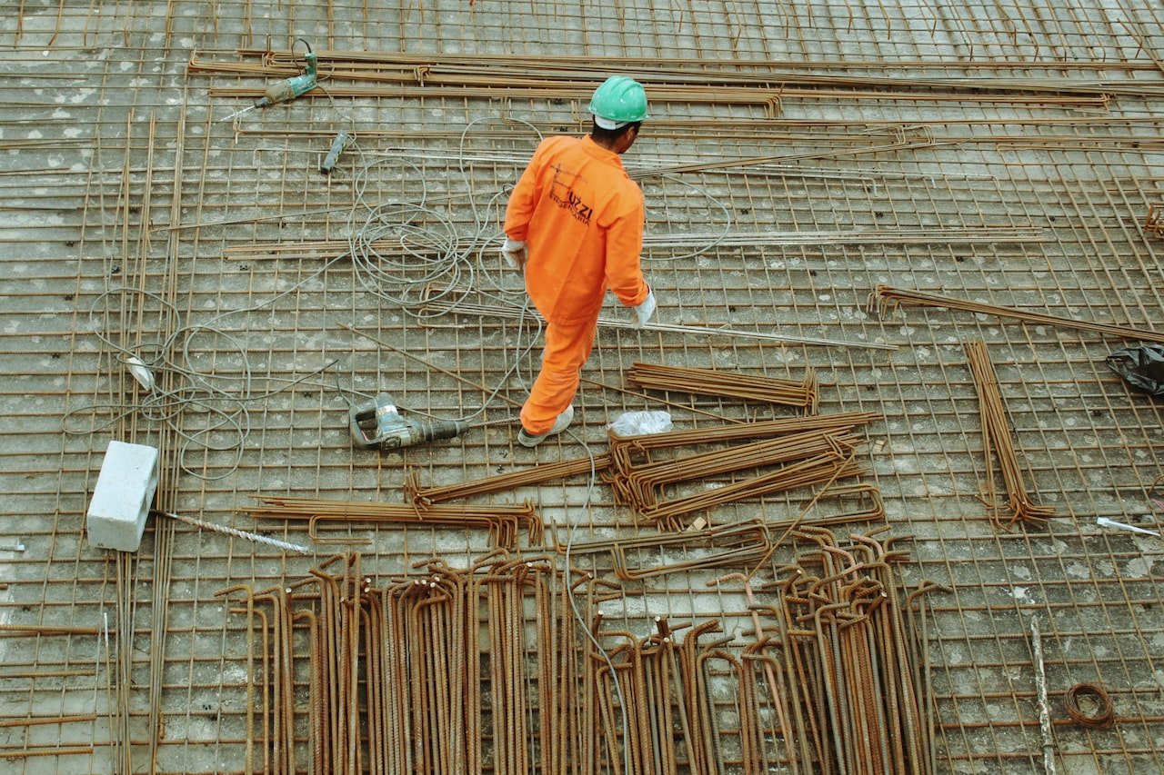 Illustration métier Nettoyage fin de chantier