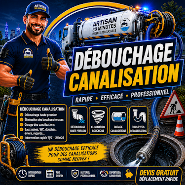 🚨 Artisan 30 minutes | URGENCE DÉBOUCHAGE 🚨 — Plombier à Paris
