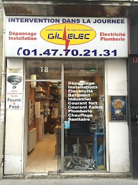 Gilelec — Électricien à Paris
