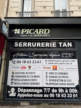 Serrurerie TAN — Serrurier à Paris
