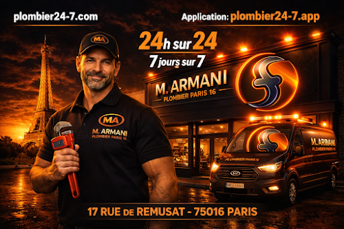 M. Armani Plombier Paris 16 — Plombier à Paris