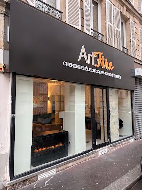 Artfire Paris - Cheminées électriques & bio-éthanol — Poêle à bois à Paris
