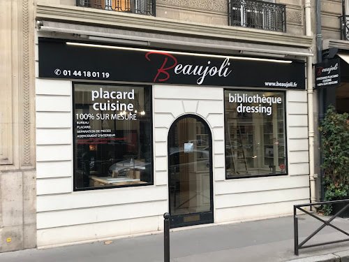 BEAUJOLI Meunisier d'Agencement SUR MESURE - Bibliothèque - Placard - Dressing - Cuisine — Menuisier à Paris